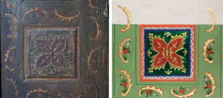 Reconstruction of a cupboard