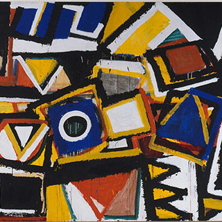 An abstract painting