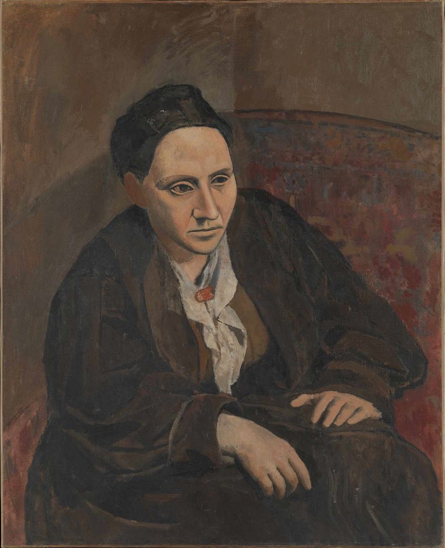 Pablo Picasso Gertrude Stein The Met