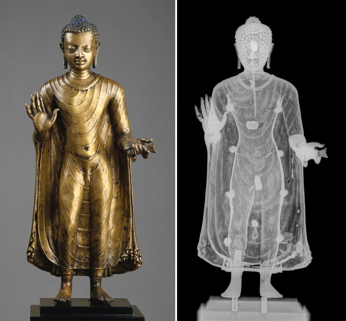 Enlightened Technology Radiographing an Image of the Buddha The Metropolitan Museum of Art