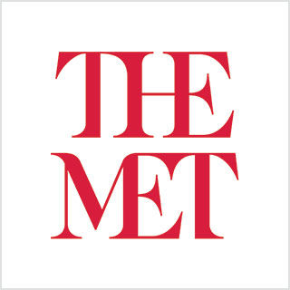 The Met logo in red
