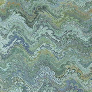 Marbled paper by Susan Pogany