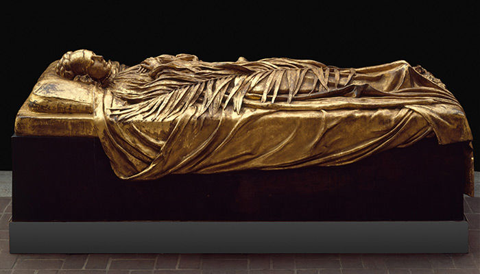 Frank Duveneck (1848-1919) | Tomb effigy of Elizabeth Boott Duveneck | 27.64