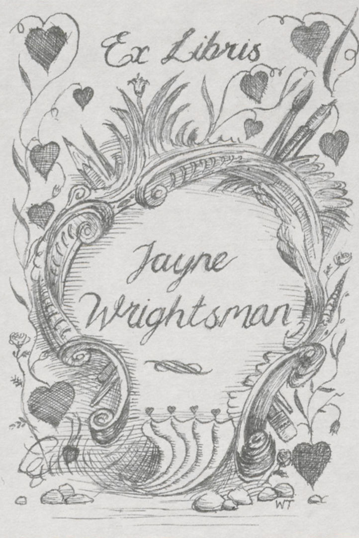 Jayne Wrightsman bookplate