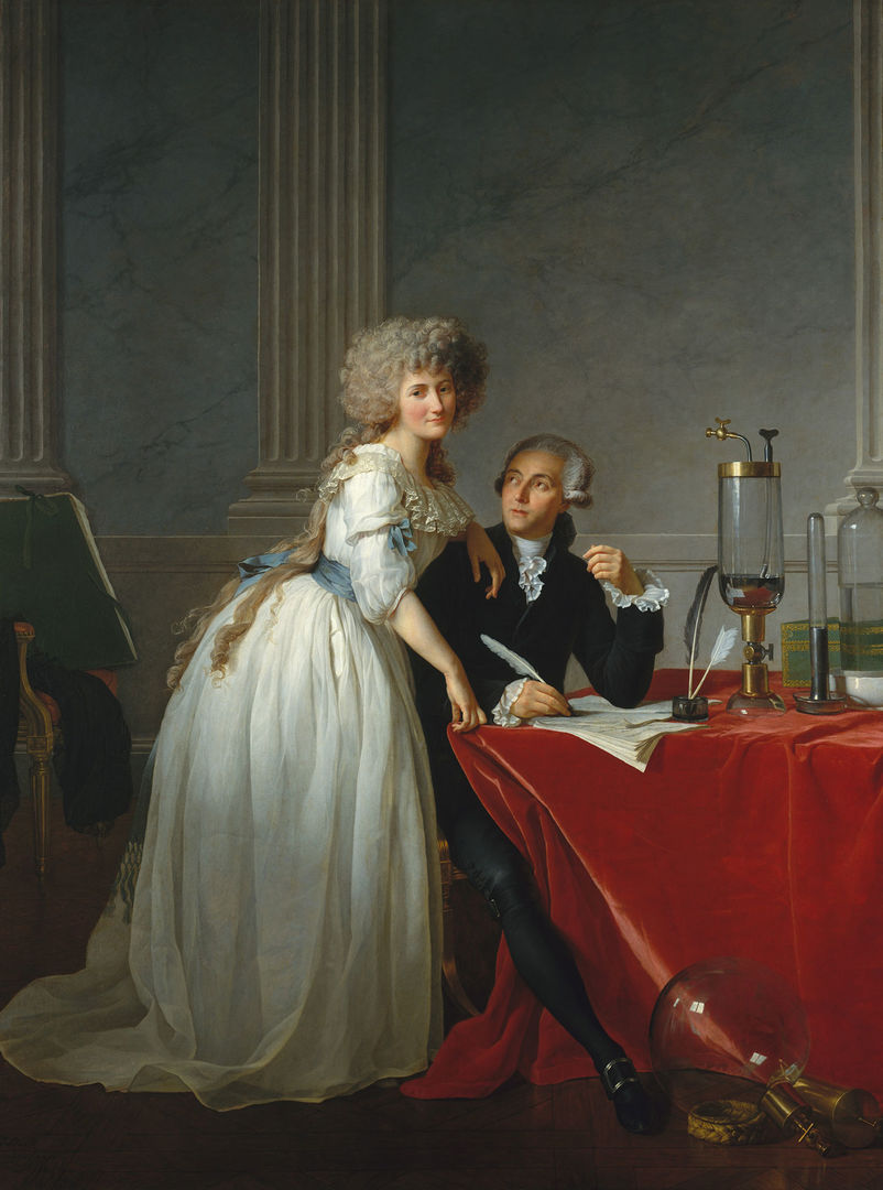 Antoine-Laurent Lavoisier and His Wife