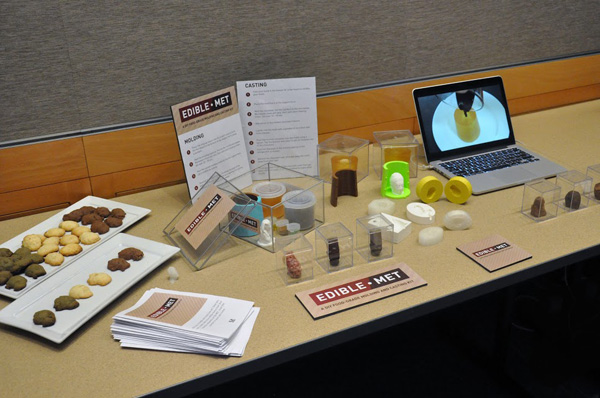 Edible MET at the fall 2014 MediaLab Expo.