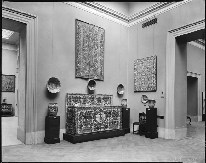 The Metropolitan Museum of Art, Wing K, second floor, room 23; View facing northeast. Photographed on March 26, 1926