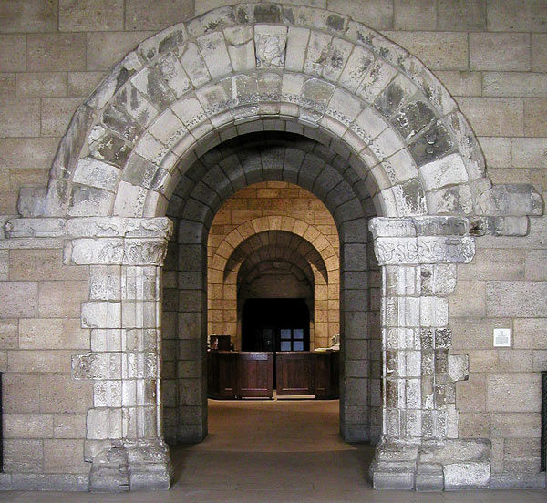 Romanesque portal at The Cloisters