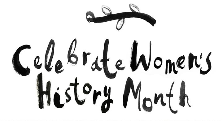 Celebrate Women's History Month illustration