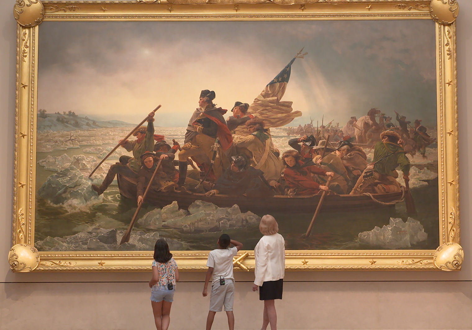 Can A Painting Tell More Than One Story Metkids Looks At Washington Crossing The Delaware The Metropolitan Museum Of Art