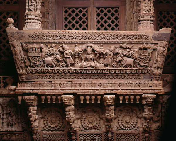 Architectural Ensemble from a Jain Meeting Hall, last quarter of 16th century | 16.133.1