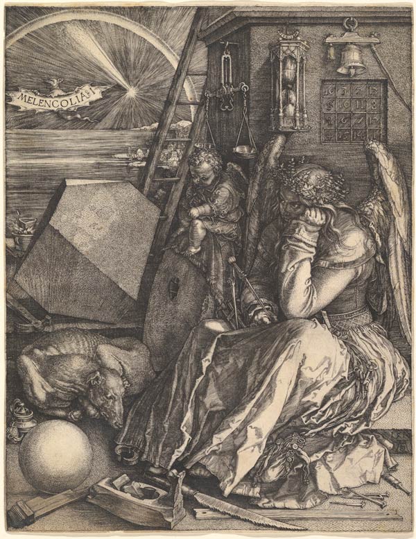 Albrecht Dürer (German, 1471-1528), Melencolia I, 1514