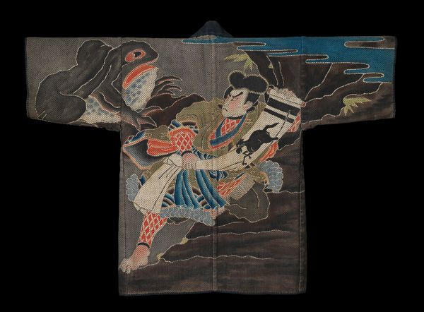 Fireman's Jacket with the Wizard Jiraiya Turning into a Giant Toad, early 20th century | Japan, Meiji period (1868–1912) | John C. Weber Collection