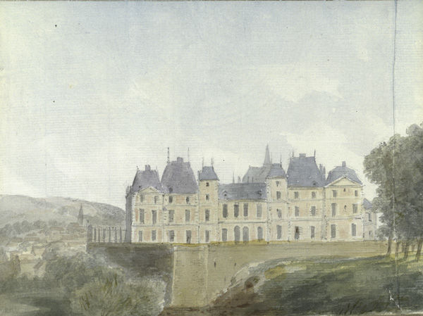 Sketchbook of a Journey to the Château d'Eu, Pierre François Léonard Fontaine (French, Pontoise 1762–1853 Paris), 1811