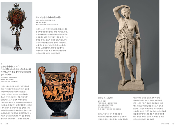 A spread from the Korean version of The Metropolitan Museum of Art Guide