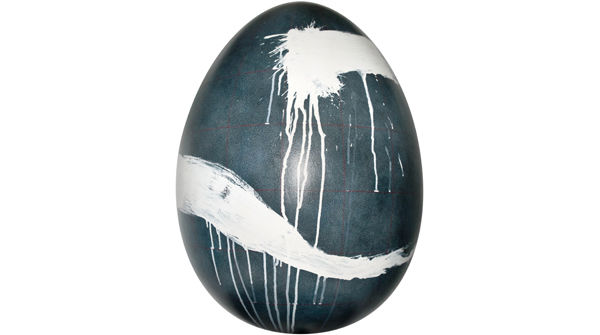 Steir Egg by Pat Steir