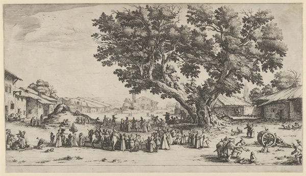 Jacques Callot (French, 1592-1635), May Day Celebrations at Xeuilley