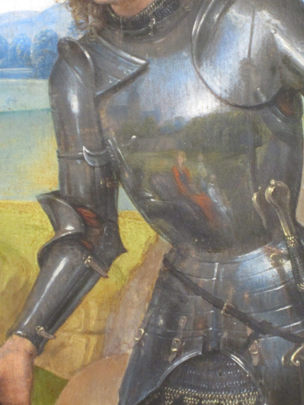 Detail of Hans Memling painting