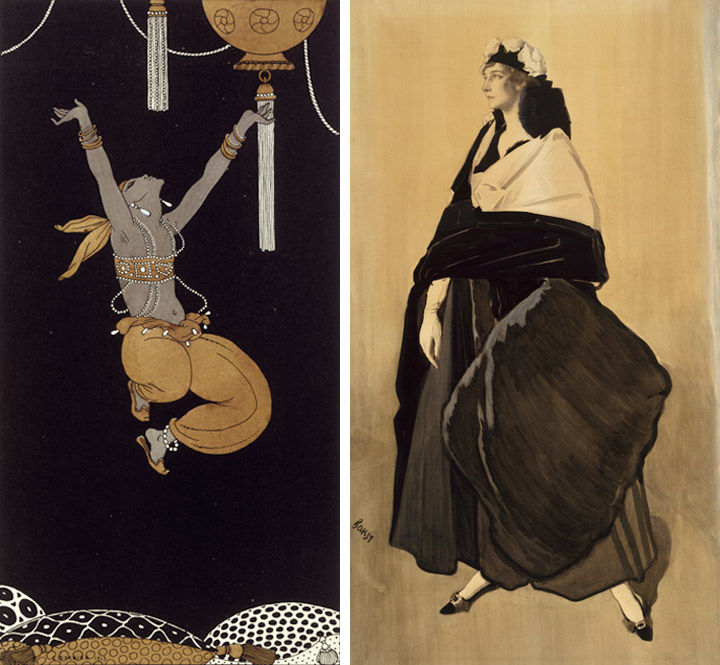 La Péri Nijinsky Costume design by LEON BAKST Vintage Ballet Posters 