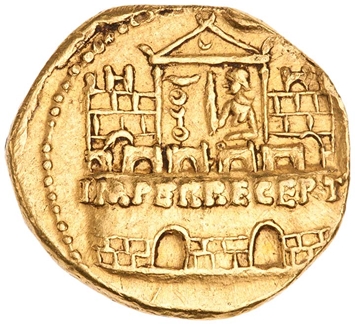 Gold coin of Claudius