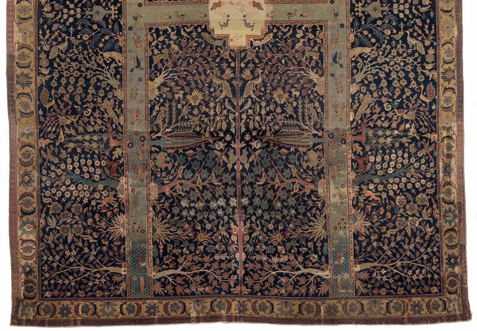 Lower half of Wagner carpet