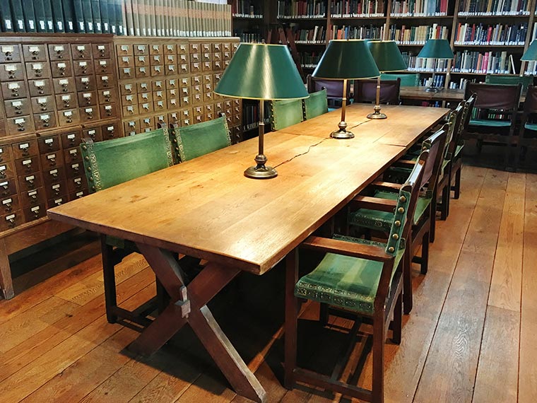 Reading room, Cloisters
