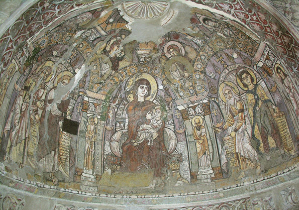 Coptic Virgin and Saints