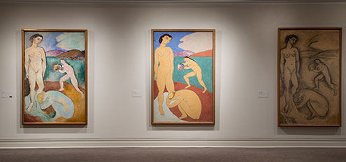 Matisse: In Search of True Painting, installation view of gallery 2