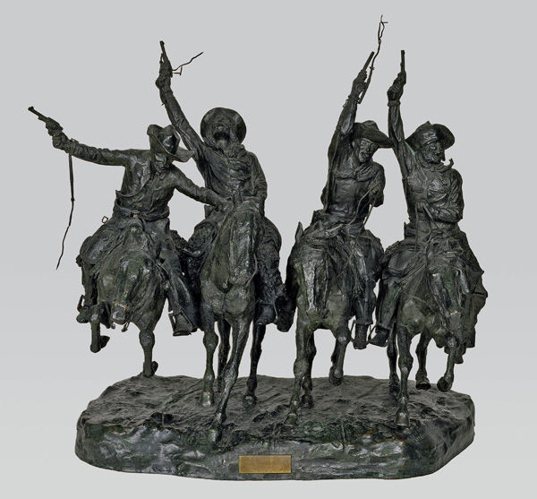 Frederic Remington (American, 1861-1909). Coming through the Rye, 1902
