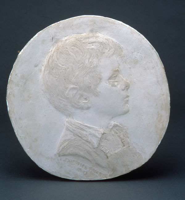 Plaster Bas-Relief of Phimister Proctor 'Sandy' Church (five years old), 1941
