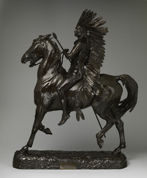 Alexander Phimister Proctor, Indian Warrior, 1898