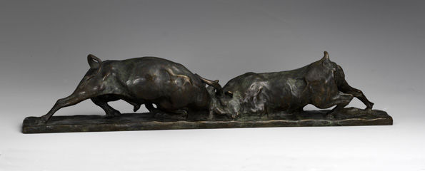 Solon Hannibal Borglum, Bulls Fighting