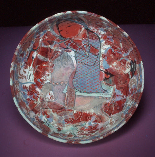 UV reflectance image of Bowl (13.93.1)