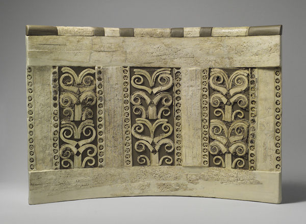 Chair back with a tree pattern. Neo-Assyrian period, ca. 8th century B.C. | 59.107.1