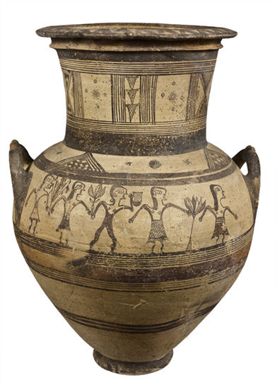 'Hubbard amphora,' ca. 800 B.C. Cyprus Museum, Nicosia, 1938/XI-2/3 