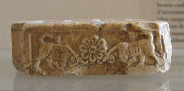 The game of 20 squares, Balawat (Iraq). 9th-8th c. B.C. Musée du Louvre