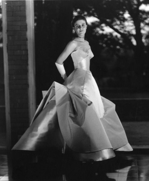 Christophe in the Clover Leaf gown