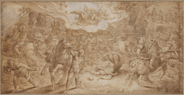 The Conversion of Saul (after treatment)