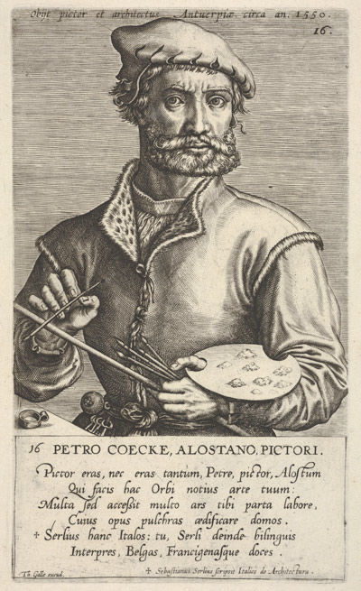 Portrait of Pieter Coecke van Aelst