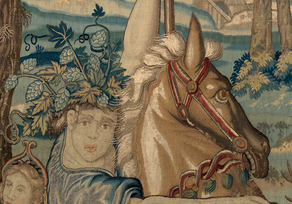 Detail of the tapestry