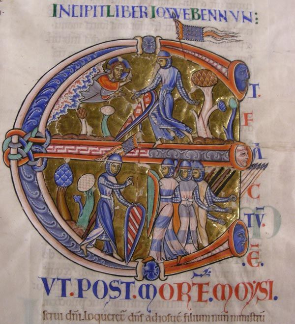 Joshua, E, God's charge to Joshua