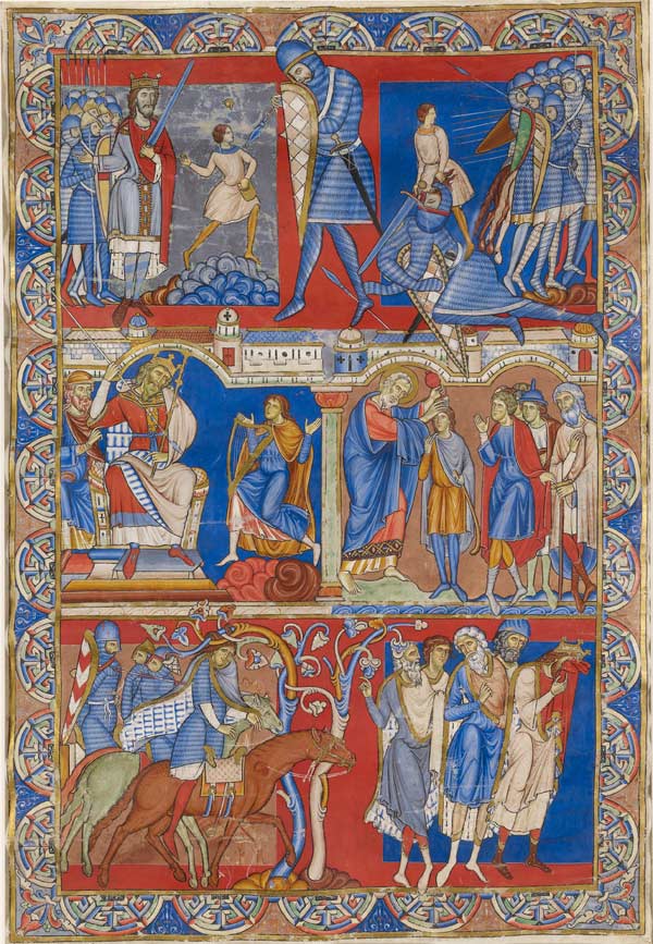 Leaf from the Winchester Bible