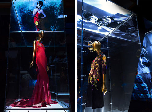 Anna May Wong Gallery View Dior Evening Dress and Paul Smith Ensemble