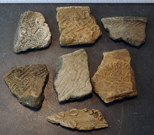 Ceramic shards