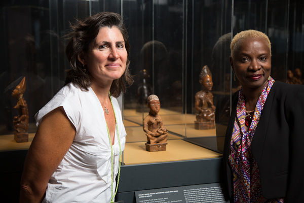 Alisa LaGamma and Angelique Kidjo
