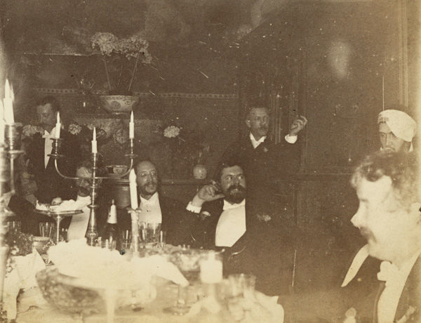 Sargent an an artist's party