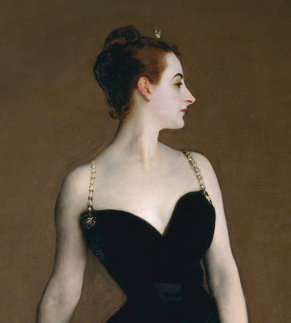 Madame X (Madame Pierre Gautreau) (detail)