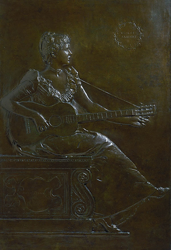 Violet Sargent plaque