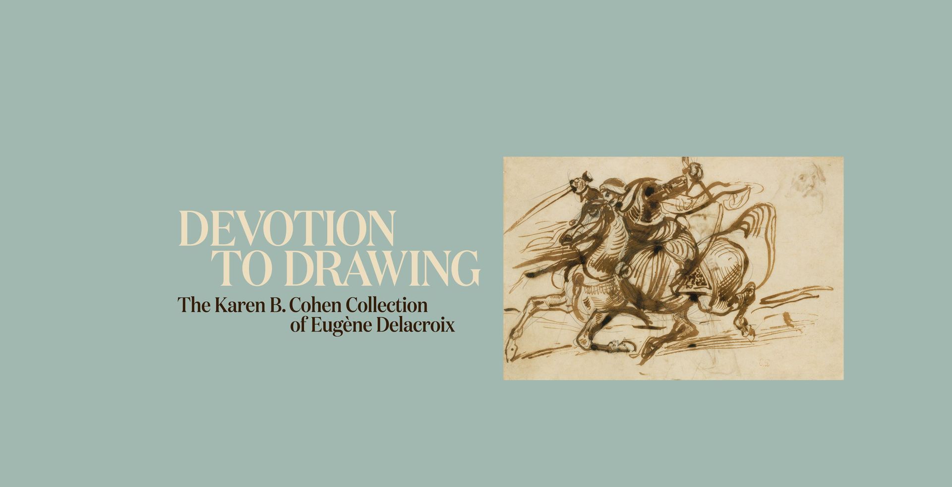 Delacroix Drawings The Karen B Cohen Collection