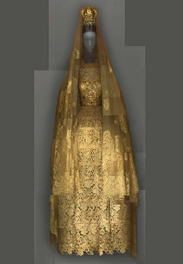 Dolce and Gabbana wedding ensemble